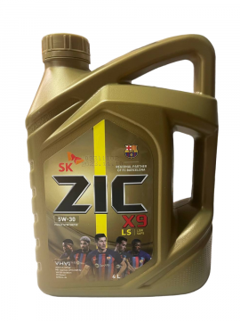 Моторное масло ZIC X9 LS 5W-30 4л