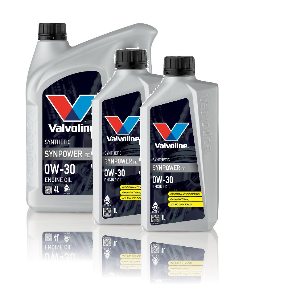 Моторное масло Valvoline SynPower FE 0W-30 6л (комплект 5л+1л или 4л+1л+1л)