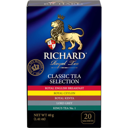 Чай черный «Richard» Classic tea collection, 20х2 г