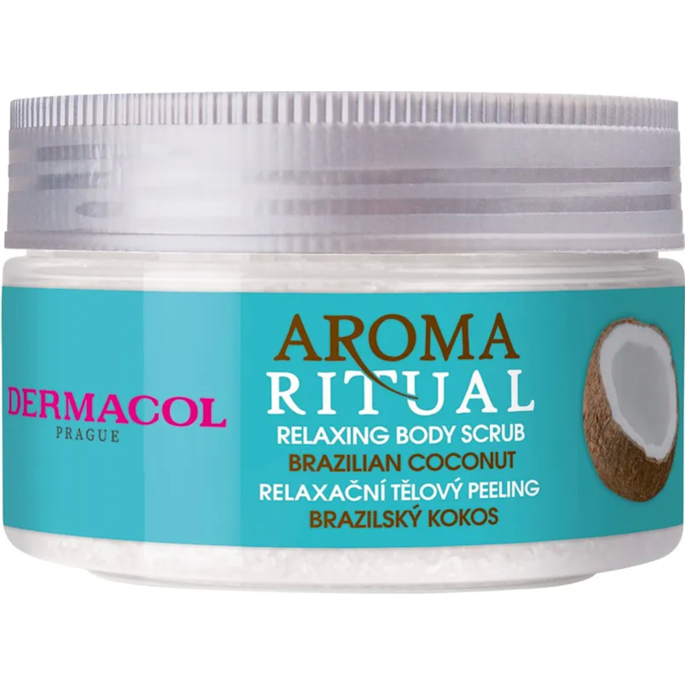 Скраб для тела «Dermacol» Aroma Ritual, бразильский кокос, 200 г