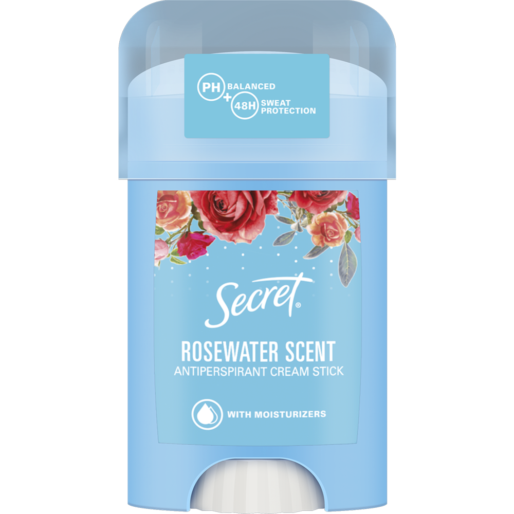 Антиперспирант кремовый «Secret» Rosewater Scent, 40 мл