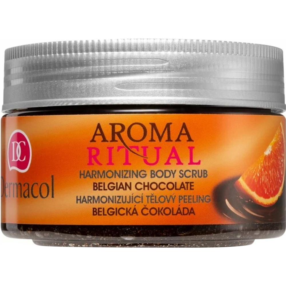 Скраб для тела «Dermacol» Aroma Ritual, бельгийский шоколад, 150 мл