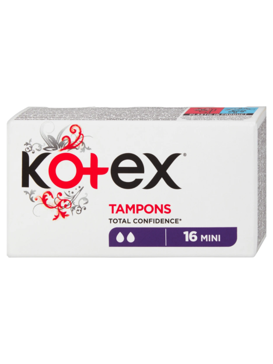 Тампоны Kotex MINI (2 упаковки по 16шт)