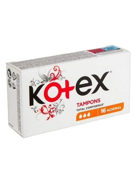 Тампоны Kotex NORMAL ( 2 упаковки по 16шт)