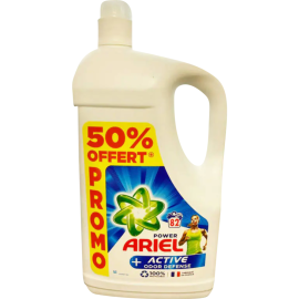 Гель для стирки «Ariel» Power, 3х82 стирки + Active Odor Defense, 4.51 л