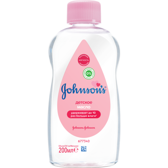 Масло «Johnson's Baby» pink, 200 мл