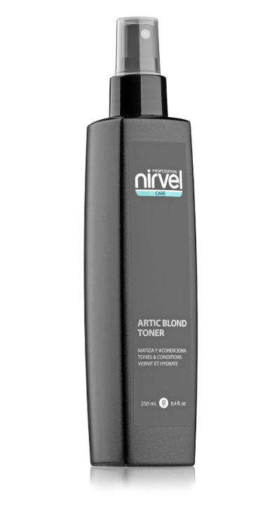 Спрей для волос Nirvel Artic Blond Toner тонер для холодных оттенков блонд 250мл