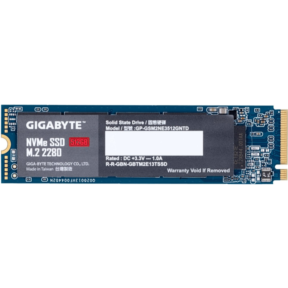 SSD диск «Gigabyte» 512Gb GP-GSM2NE3512GNTD NVMe