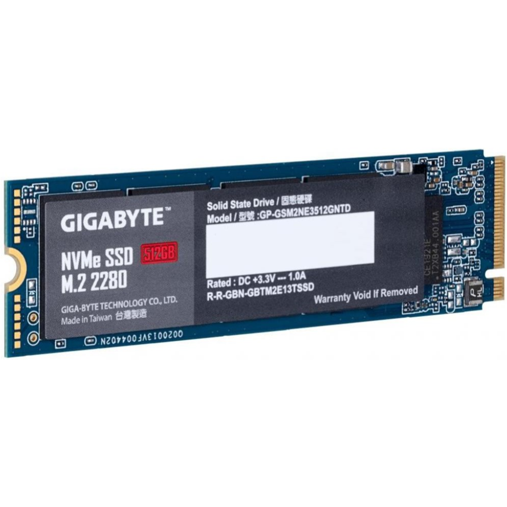 SSD диск «Gigabyte» 512Gb GP-GSM2NE3512GNTD NVMe