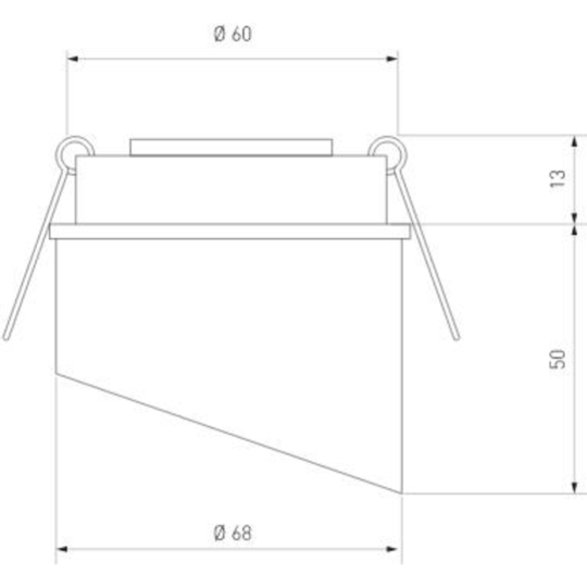 Точечный светильник «Elektrostandard» 7005 MR16 BK/GD, черный/золото, a040980