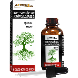 Водорастворимое эфирное масло «Aroma'Saules» Австралийское чайное дерево, 30 мл