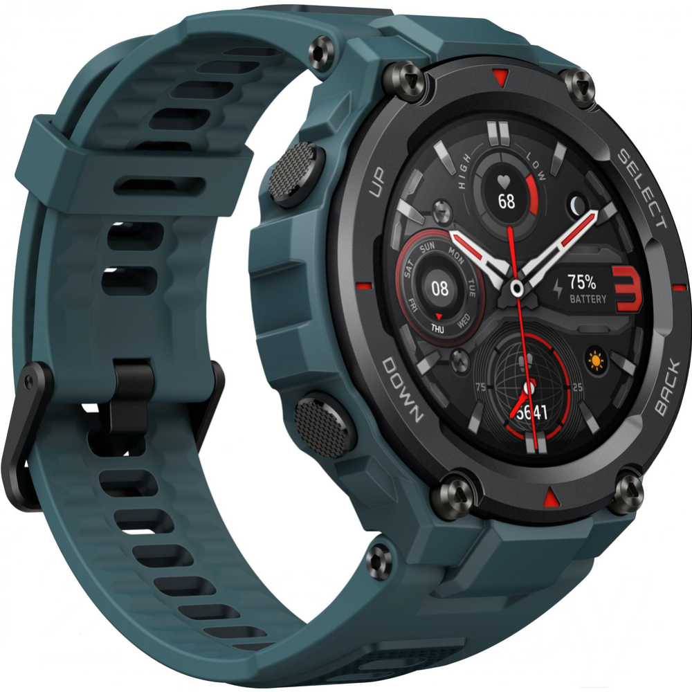 Часы-компаньон «Amazfit» T-Rex Pro A2013 Steel, W2013OV2N, синий