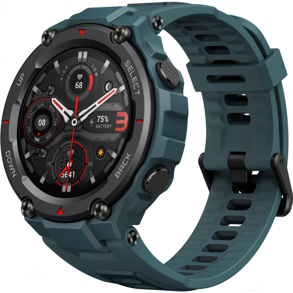 Часы-компаньон «Amazfit» T-Rex Pro A2013 Steel, W2013OV2N, синий