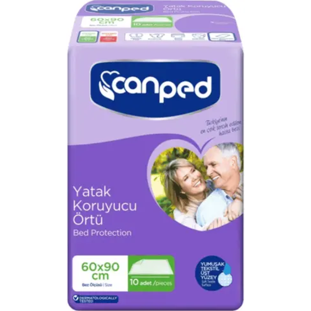 Пеленки впитывающие «Canped» 60х90 см, 10 шт