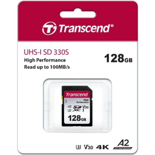 Карта памяти «Transcend» TS128GSDC330S