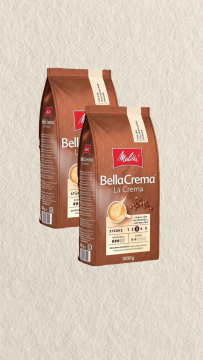 Кофе в зернах MELITTA Bella Crema La Crema 1кгх2 шт