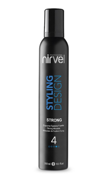 Мусс для волос Nirvel Strong Mousse сильной фиксации 300мл