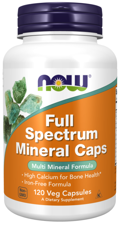 Минералы Full Spectrum Mineral NOW Foods, 120 вег.капс.