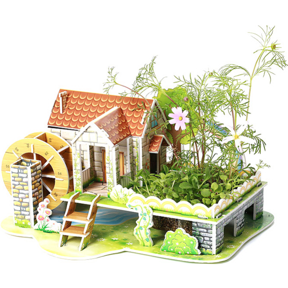 3D-пазл «Darvish» Радужный домик, Z-006, DV-T-2178-6, 29 деталей