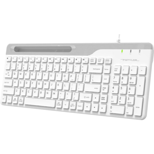 Клавиатура «A4Tech» Fstyler FK25, White, USB