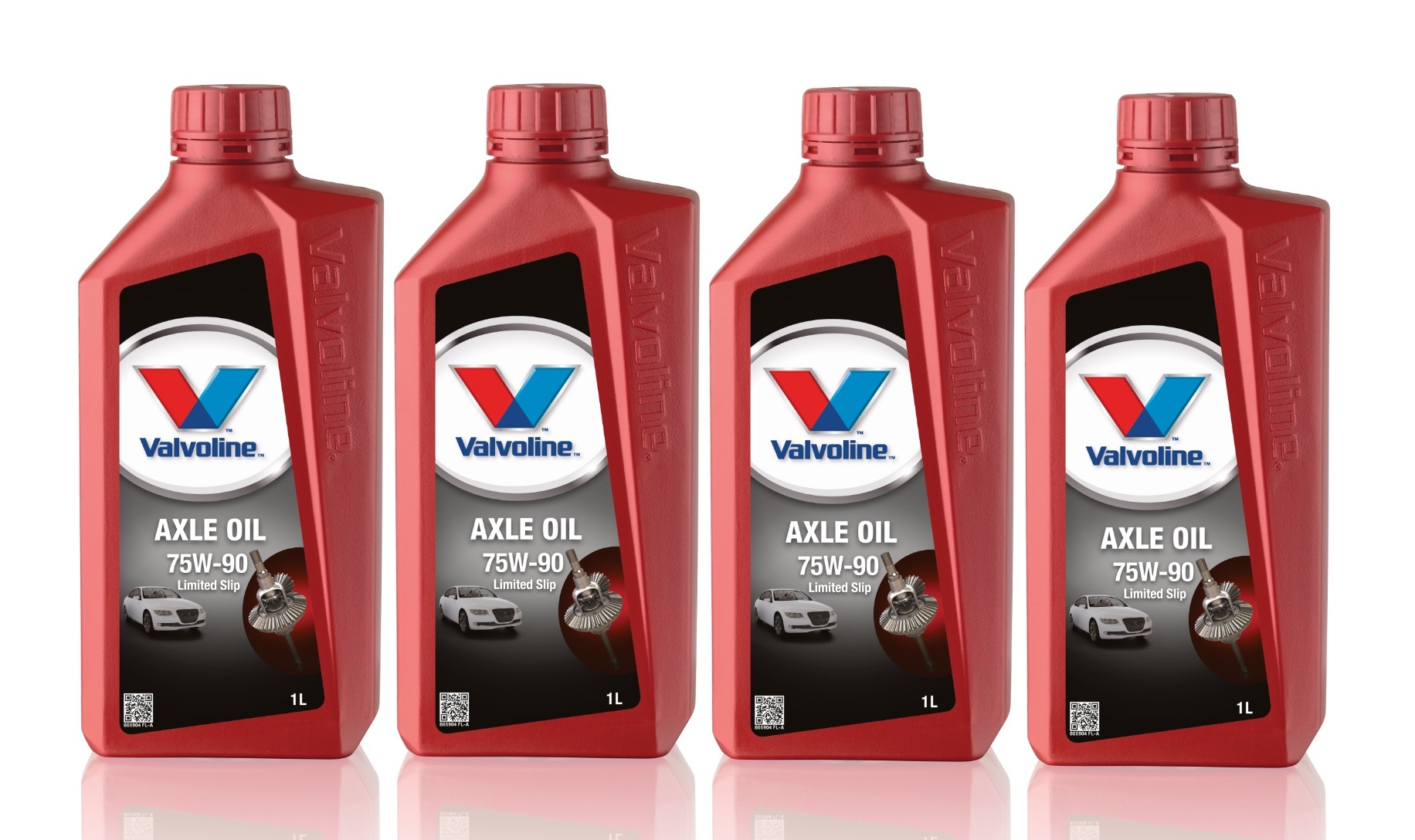 Картинка товара Трансмиссионное масло Valvoline Axle Oil 75W-90 LS 4л (комплект 1л х 4шт)