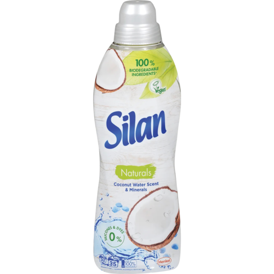 Кондиционер для белья «Silan» Naturals Coconut Water Scent & Minerals, 770 мл