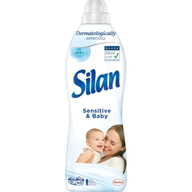 Кондиционер для белья «Silan» Sensitive & Baby, 880 мл