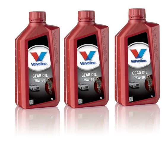 Картинка товара Трансмиссионное масло Valvoline Gear Oil 75W-80 3л (комплект 1л х 3шт)