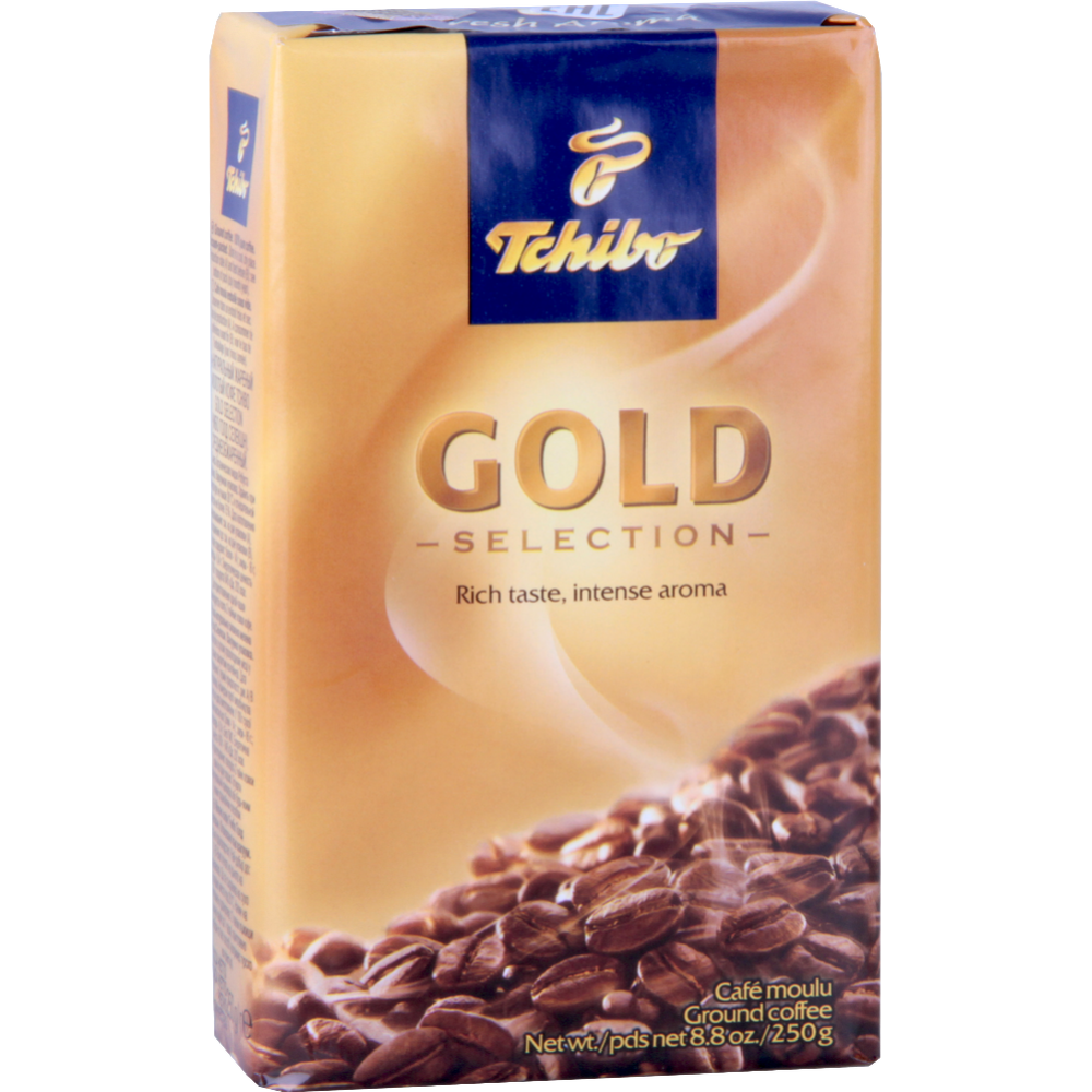 Кофе молотый «Tchibo» Gold Selection, 250 г #0