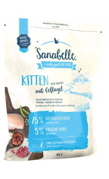 Корм для котят и беременных кошек сухой Sanabelle Kitten (Санабелль Киттен) 0,4 кг