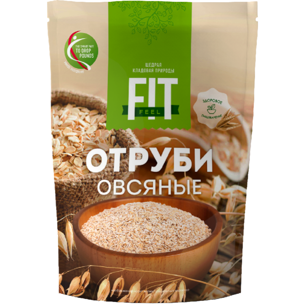 Срочный товар! Отруби овсяные «FitFeel» 400 г 