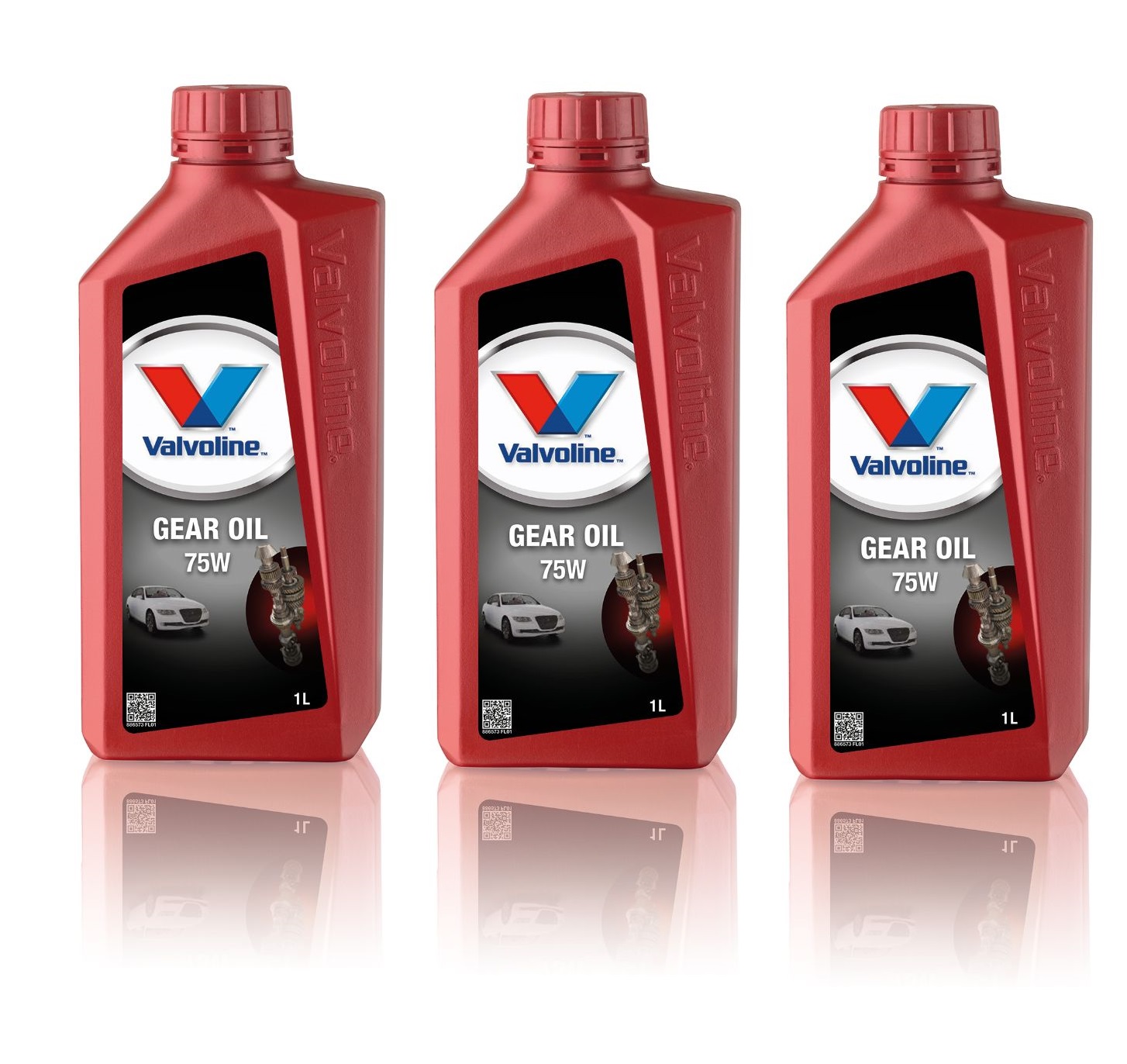 Трансмиссионное масло Valvoline Gear Oil 75W GL4 3л (комплект 1л х 3шт)