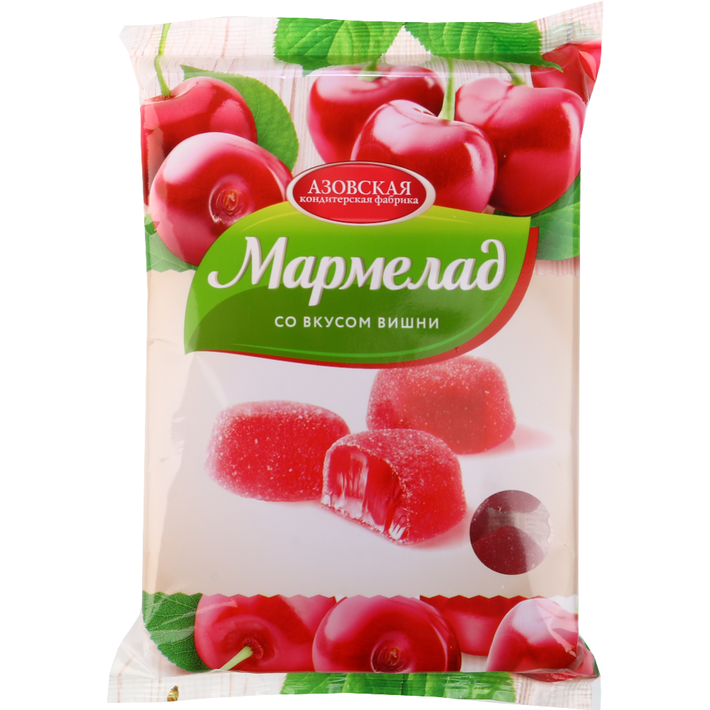 Мармелад «Азовская кондитерская фабрика» со вкусом вишни, 300 г #0