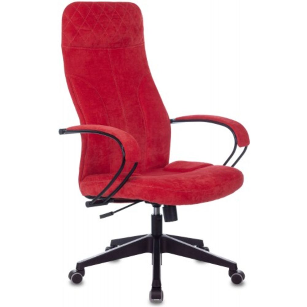 Компьютерное кресло «Бюрократ» CH-608 Fabric, красный Velvet 88