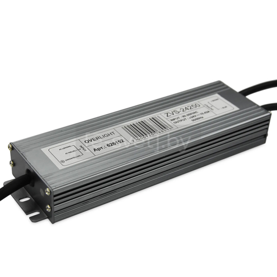 Блок питания ZVS-250-24 (24V, 250W, 10,42A, IP67), Overlight