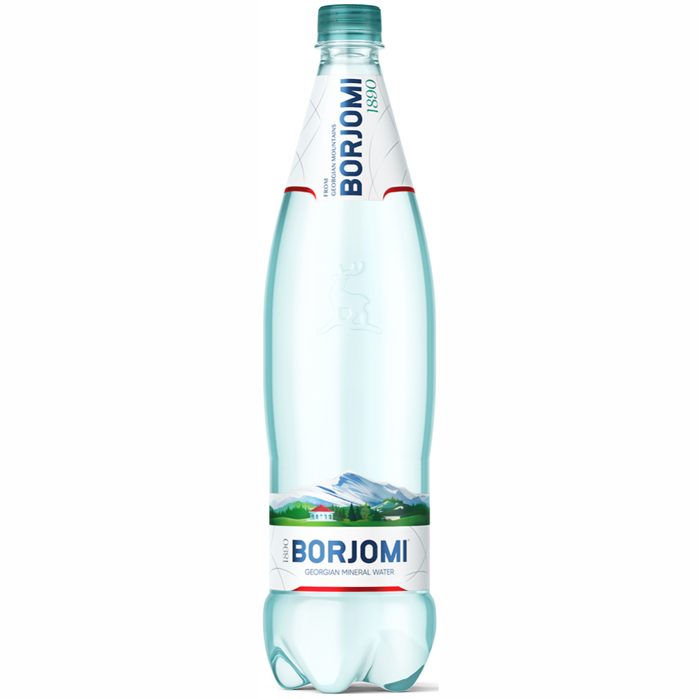 Вода минеральная «Borjomi» газированная, 1 л #0