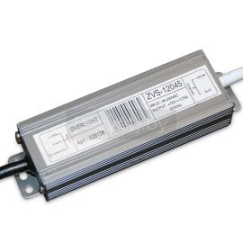 Блок питания ZVS-45-12 (12V, 45W, 3.75A, IP67), Overlight