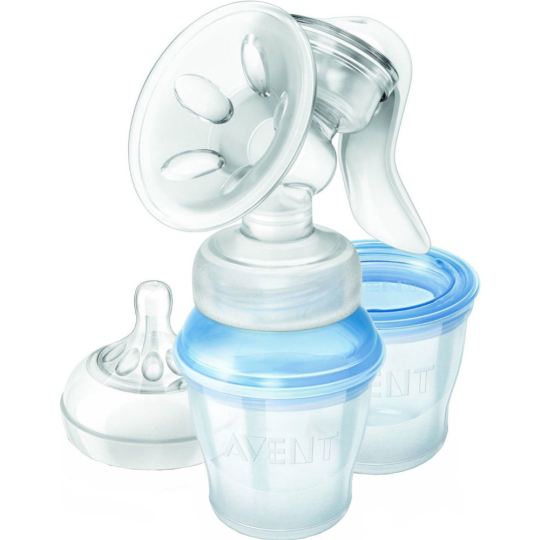 Набор «Philips Avent» молокоотсос, SCF330/13 + набор тренировочный, 4мес+ 