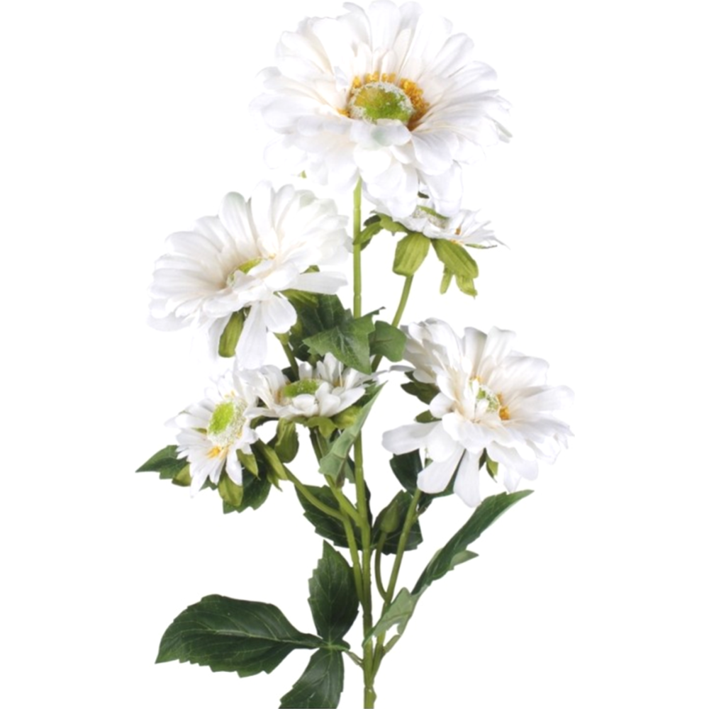 Искусственный цветок «Faktor» Георгин, F125-01, белый, 66 см