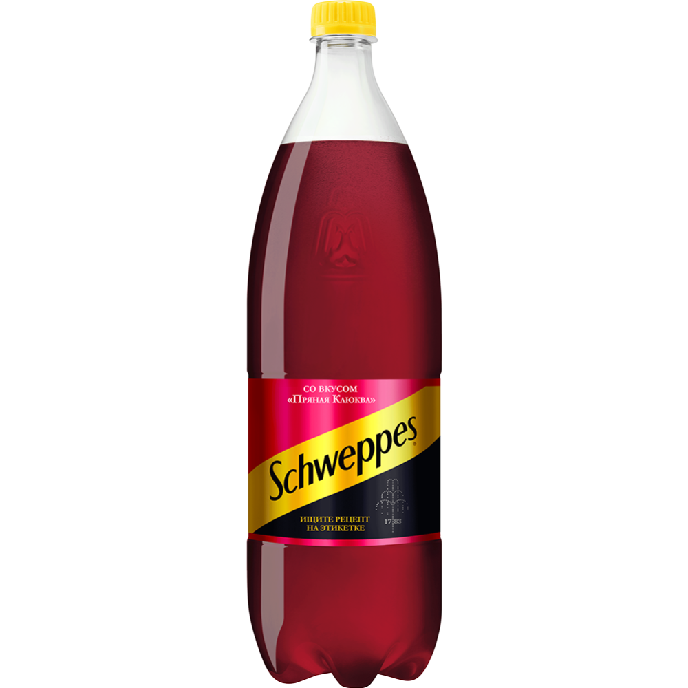На­пи­ток га­зи­ро­ван­ный «Schweppes» пряная клюква, 1.5 л