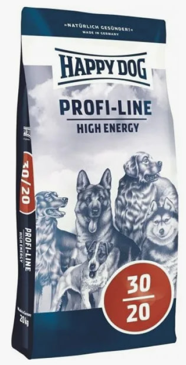 Сухой корм для собак Happy Dog Profi-Line High Energy с птицей, 20 кг