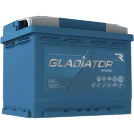 Аккумулятор «GLADIATOR» Dynamic 65 L, 620A, 242х175х190 мм