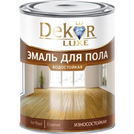 Эмаль для пола «Dekor» Gold, светлый орех, 20 кг