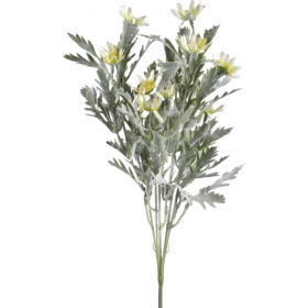 Ис­кус­ствен­ный букет «Faktor» Ро­маш­ка, QA302-01, са­ла­то­вый, 39 см, 5 цвет­ков