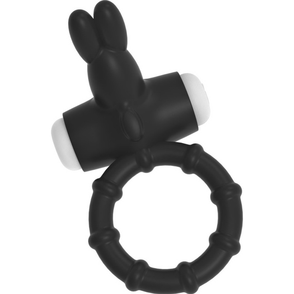 Эрекционное кольцо с вибрацией «Bradex» Ring Venny-Penny, SX 0029, черный