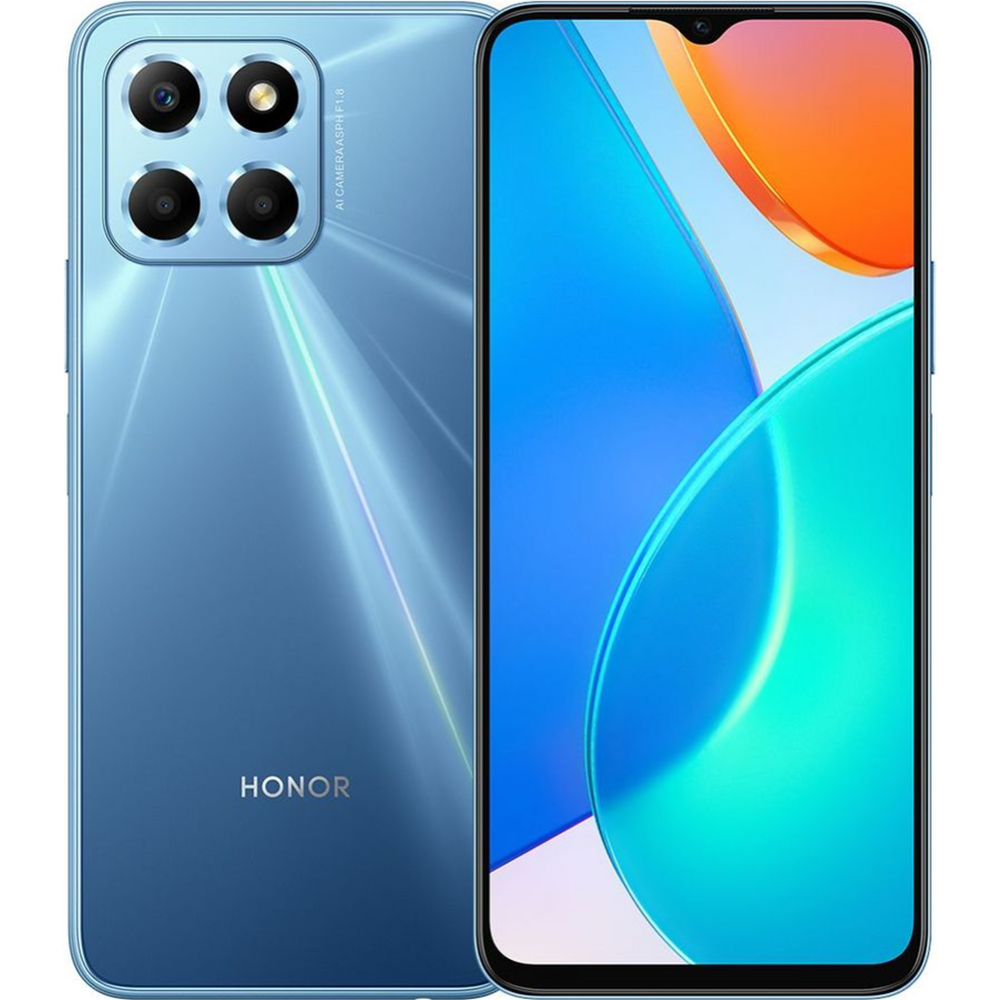 Смартфон «Honor» X6, VNE-LX1, 5109AJKS, ocean blue купить в Минске:  недорого, в рассрочку в интернет-магазине Емолл бай