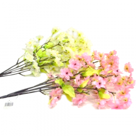 Ис­кус­ствен­ный цветок «Faktor» Яблоня, №50.05, двух­цвет­ный