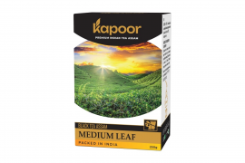 Чай KAPOOR "MEDIUM LEAF" черный, 250г.