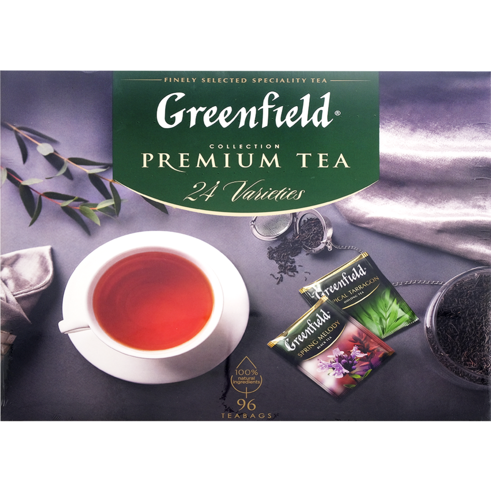 Набор чая «Greenfield» Premium Tea, 24 вида, 96 шт, 167.2 г #0