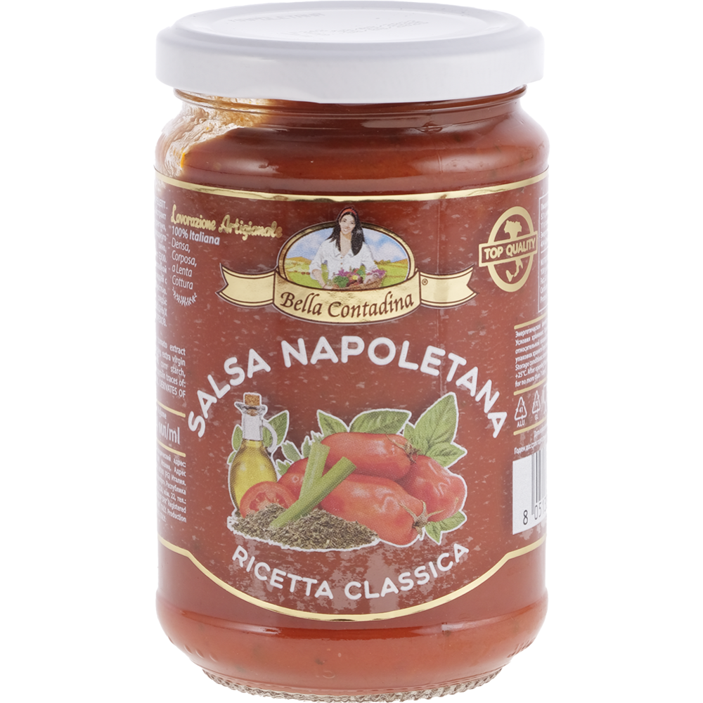 Соус томатный «Bella Contadina» Наполетана, 314 мл #0
